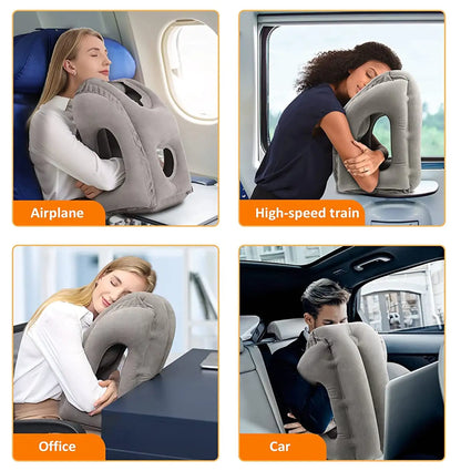 Inflatable Travel Pillow – Lightweight, Compact, and Ergonomic