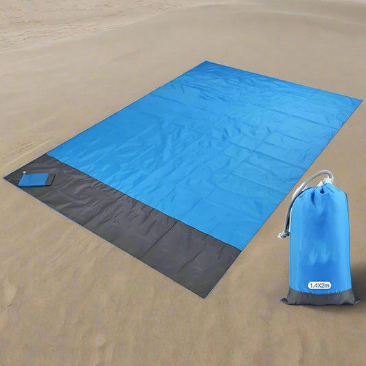 Waterproof Pocket Beach Blanket – Compact, Durable, and Versatile