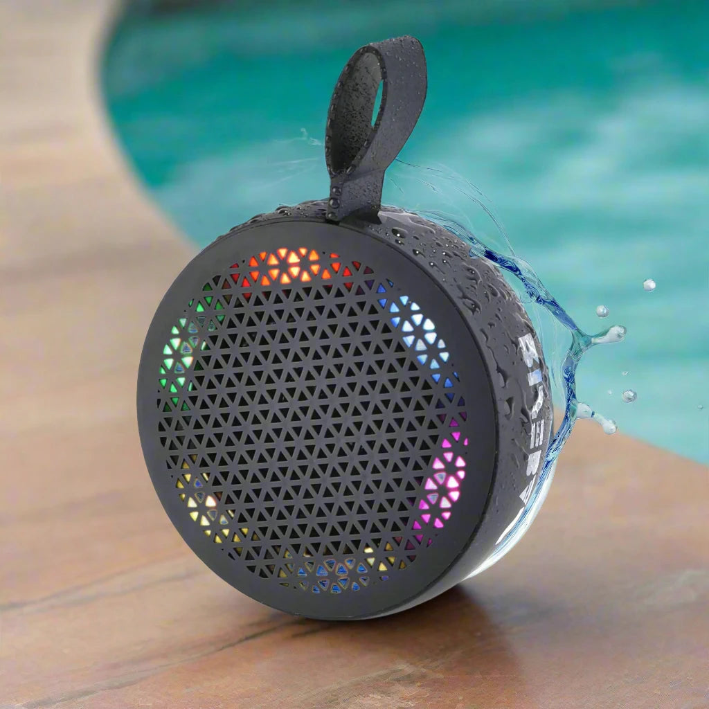 Bluetooth Waterproof Shower Speaker – Hands-Free, Durable & Versatile