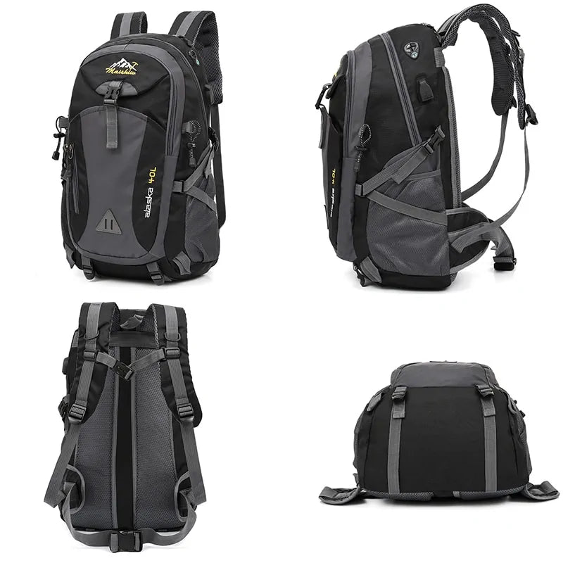 Waterproof Camping Travel Backpack – Durable, Spacious, and Ergonomic