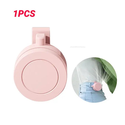 Portable Waist Fan - USB Rechargeable Hands-Free Cooling Solution