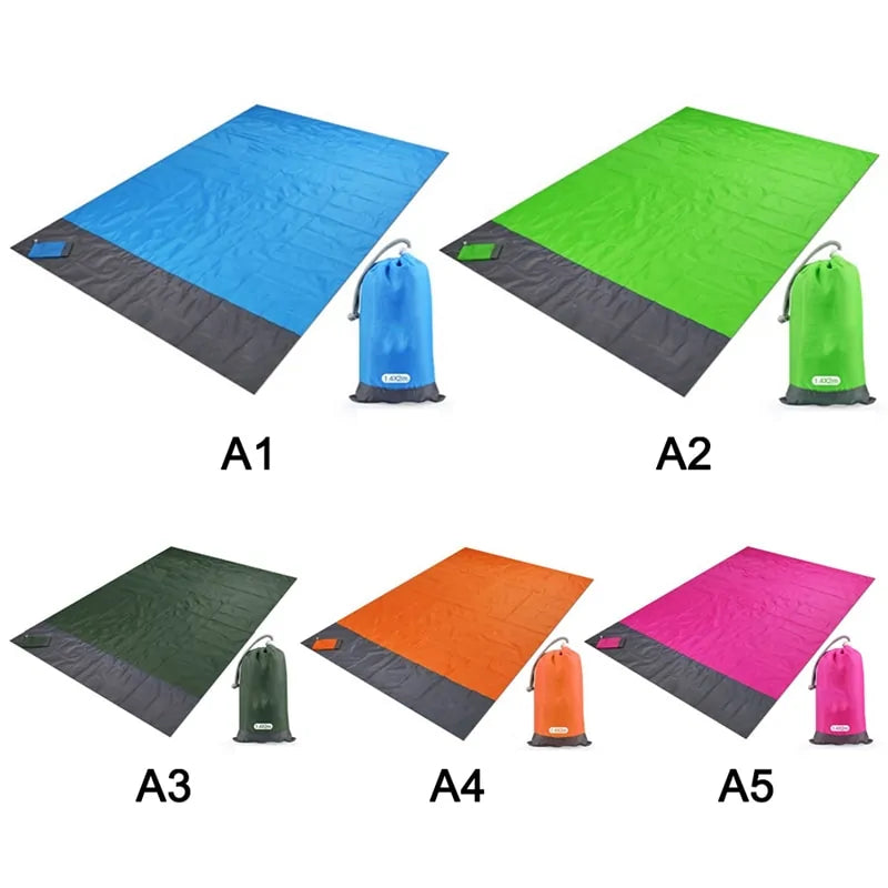 Waterproof Pocket Beach Blanket – Compact, Durable, and Versatile