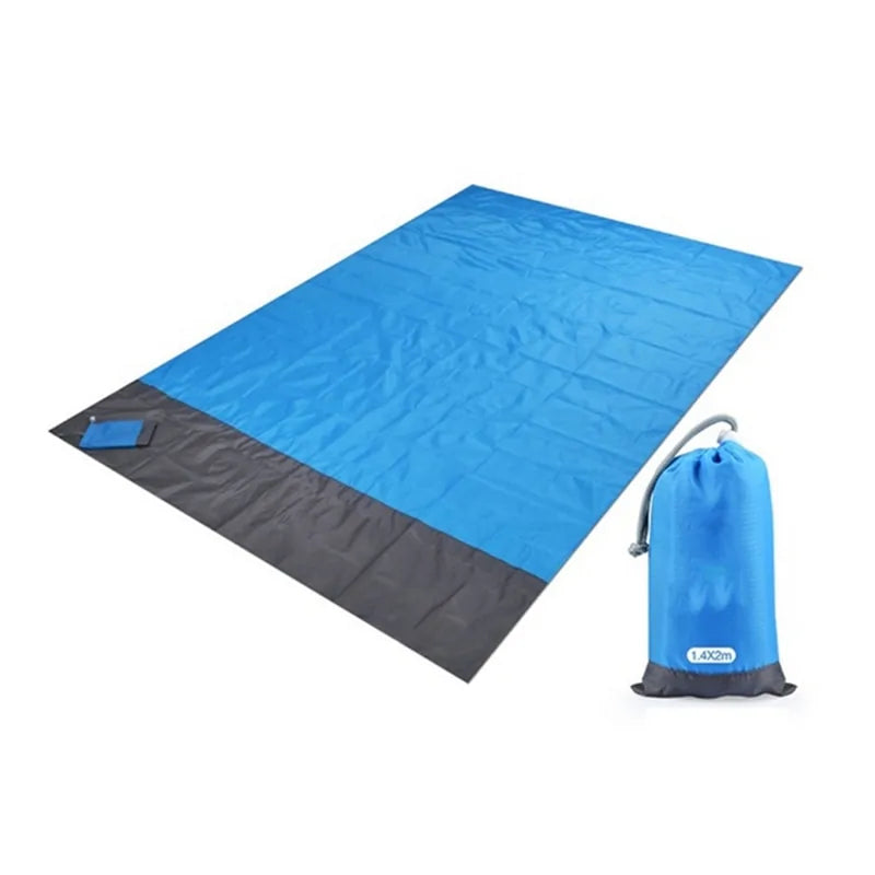 Waterproof Pocket Beach Blanket – Compact, Durable, and Versatile