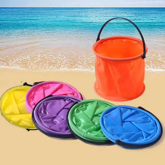 Foldable Beach Bucket – Durable, Compact, and Adventure-Ready