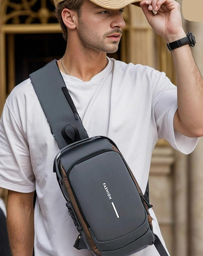 Anti-Theft USB Charging Shoulder Bag – Stylish, Secure, and Functional