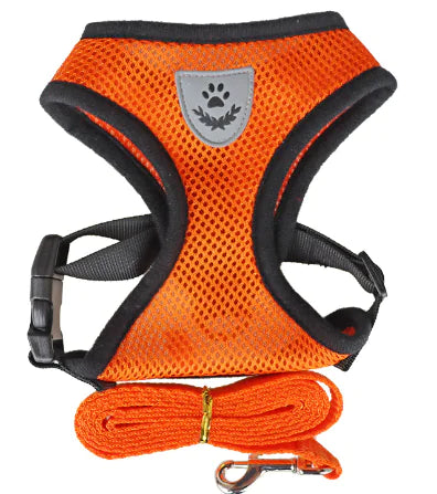 Pets Adjustable Harness Vest – Comfort, Style, and Security for Your Pet