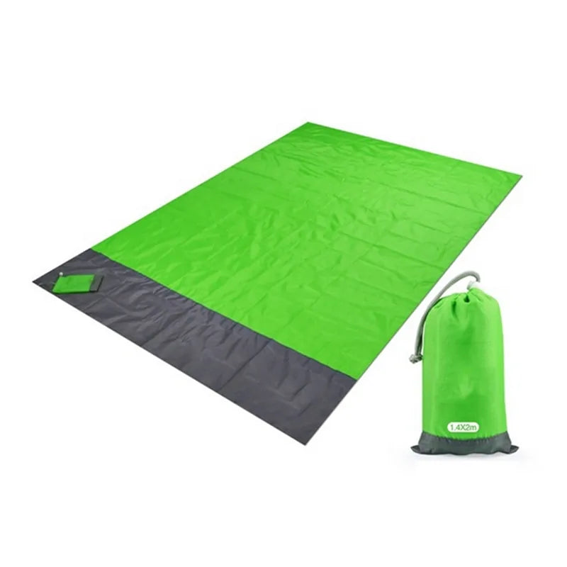 Waterproof Pocket Beach Blanket – Compact, Durable, and Versatile