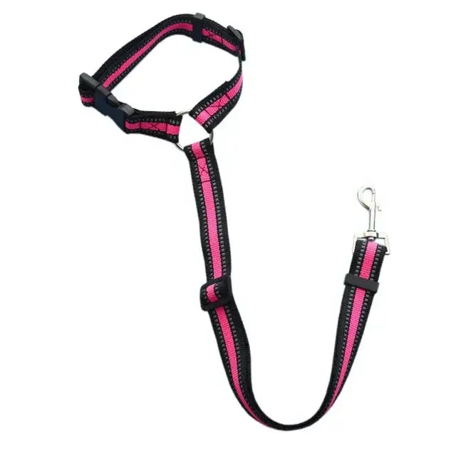 Pet Car Seat Belt & Harness – Secure, Stylish, and Comfortable