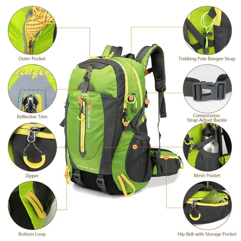 Waterproof Climbing Backpack – Durable, Functional & Adventure-Ready