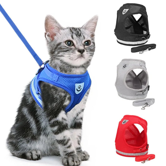 Pets Adjustable Harness Vest – Comfort, Style, and Security for Your Pet