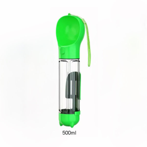 3-in-1 Dog Water Bottle – Leak-Proof, Durable, and Travel-Ready