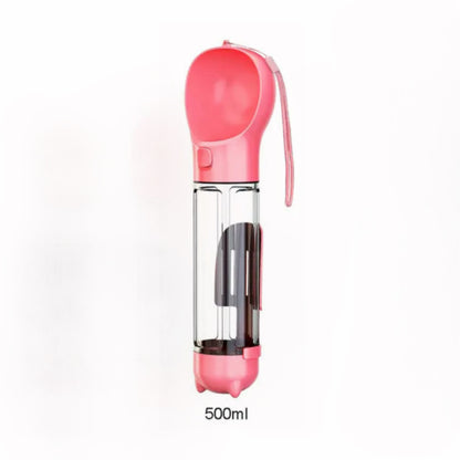 3-in-1 Dog Water Bottle – Leak-Proof, Durable, and Travel-Ready