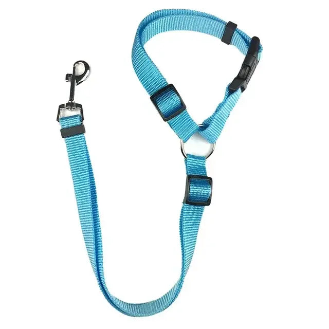 Pet Car Seat Belt & Harness – Secure, Stylish, and Comfortable