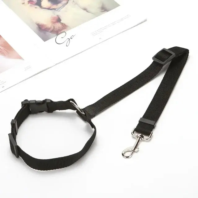 Pet Car Seat Belt & Harness – Secure, Stylish, and Comfortable