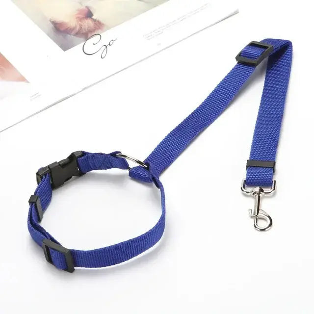 Pet Car Seat Belt & Harness – Secure, Stylish, and Comfortable