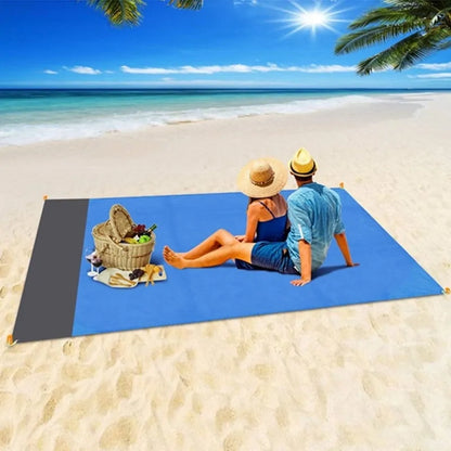 Waterproof Pocket Beach Blanket – Compact, Durable, and Versatile