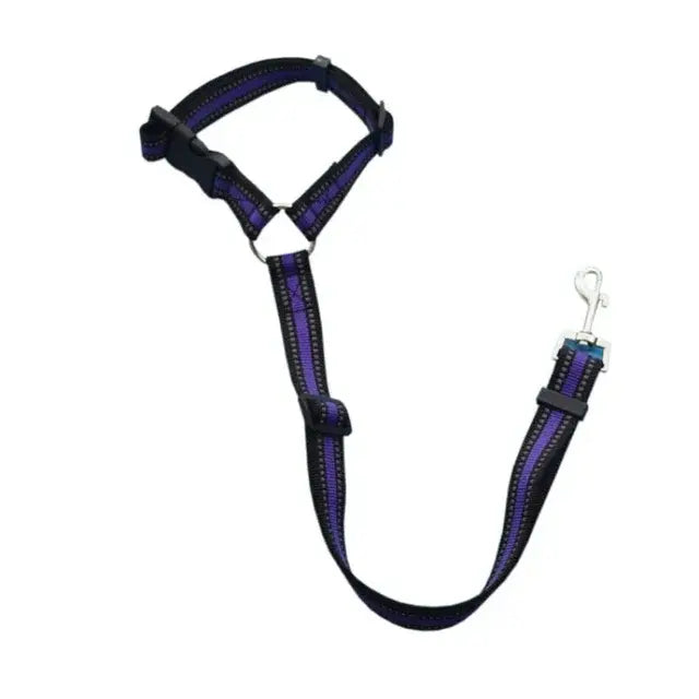 Pet Car Seat Belt & Harness – Secure, Stylish, and Comfortable