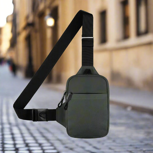 Compact Travel Sling Bag – Weatherproof with Adjustable Strap