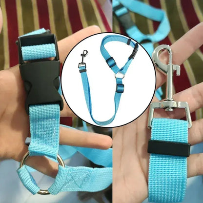 Pet Car Seat Belt & Harness – Secure, Stylish, and Comfortable